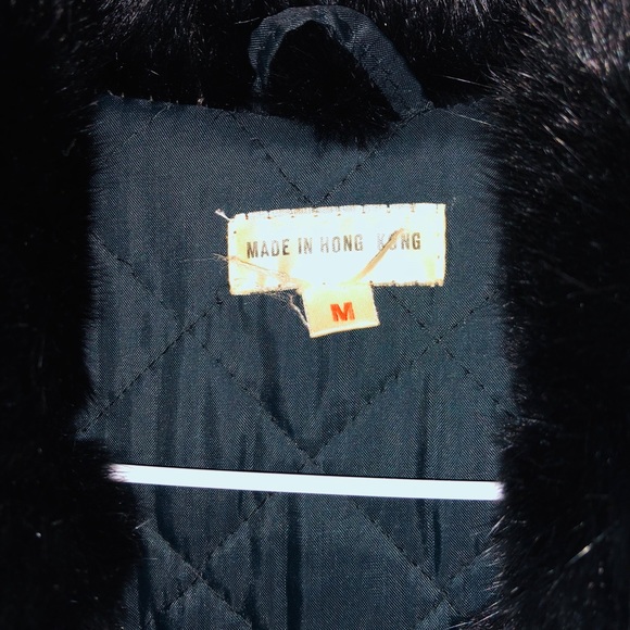 Vintage 1940’s Rabbit Fur Coat - Picture 3 of 7